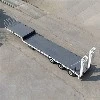 Спускаема палуба с удължено ремарке с ниско отсечено влакче